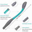Toilet Aids for Wiping 15.7 Long Reach Comfort Butt Wiper Tools Self-Help Toilet Butt Wipe Tool, Elderly from Back Surgery