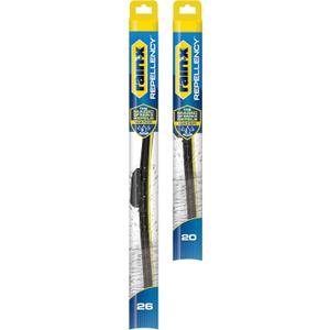 Rain-X 810352 Repellency Water Repellent Wiper Blades, 26" & 20" Windshield Wipers, All Weather Streak-Free for Enhanced Visibility w/Water Repellency Formula