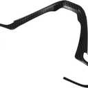 X AUTOHAUX ABS Plastic Carbon Fiber Pattern Black Interior Steering Wheel Cover Trim for Jeep Cherokee KL Grand Cherokee 2014-2020 Inner Decoration Auto