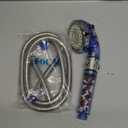 REHAVE Filtered Shower Head - 59 Inch Expandable Handheld Hose, Leakproof Flexible Hose Extension, High Pressure Shower