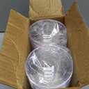 3.94"/100mm Clear Plastic Fillable Christmas DIY Craft Ball Ornament-Pack of 10