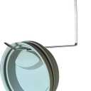 Upgraded Flat 3 Pack Tumbler Lid Organizer, Space Saving Cup Lid Holder for Yeti Stanley Simple Modern Tumbler Lids, Self-Adhesive Lid Hook for Kitchen Storage