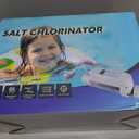 Smart Salt Water Pool Chlorinator with Bluetooth & Wi-Fi App Control, IC40/50/60 Replacement Salt Cell Compatible with Pentair IntelliChlor Systems, Up to 40000 Gallons, Self-Cleaning Cell