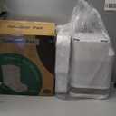 Gardner Pet 1.7 Gallon Automatic Dog Water Bowl Dispenser 6.5L Gravity Water Feeder with Stainless Steel Bowl & Maifan Stone Filter, BPA-Free for for Cats and Dogs (White, 1.7 Gallon)