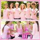 LemonRoad 12 Pcs Breast Cancer Awareness Water Bottles 17oz Stainless Steel Pink Ribbon Tumbler Cup Bulk Gifts for Women Survivors Events(Classic Style)