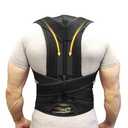 ​ZSZBACE Back Brace Posture Corrector for Men and Women, Full Adjustable for Upper and Lower Back Pain Relief- Scoliosis Hunchback Thoracic Spine Corrections and Back Support Size:XXL