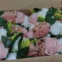 Hotop 12 Pcs Artificial Rose Flower Balls for Centerpieces, Silk Roses Kissing Balls Romantic Faux Floral Arrangements for Engagement Wedding Home Decor (Dusty Pink,Pink,White)