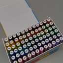 MEEDEN Acrylic Paint Marker Brush Tip: 72 Colors Large Capacity Acrylic Markers with Automatic Ink Control for DIY Art Crafts - Waterproof Paint Pens for Rock, Wood, Glass, Fabric, Ceramic, Metal