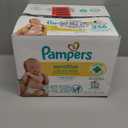 Pampers Baby Wipes, Sensitive, Water Based Wipe, Clinically Proven, Hypoallergenic, and Unscented for Babies, 336 Wipes Total (4 Flip-Top Packs)