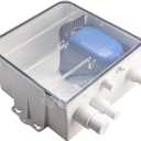 NovelBee 750 GPH Boat Marine Shower Sump Pump Drain System Kit,12V Multiple Inlet Ports Built-in Automatic Bilge Pump