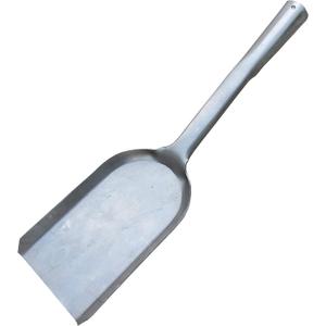 Fireplace 14-Inch Long Ash Shovel, One Piece Intact Formed BBQ Charcoal Ash Poker Scoop, Mini Dust Pan, Oven Ash Shovel, Heavy Gauge Steel Stove Coal Shovel