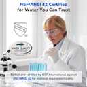 Fil-Fresh 4-Pack Water Filter Replacement for All PUR, PURPlus Water Pitchers and Dispensers, Replace PPF900Z, NSF Certified, Advanced Version