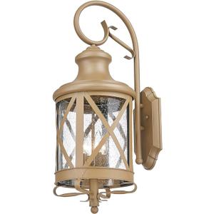 ALLGOT Traditional Outdoor Wall Lights,29.5 Inch Tall Large Vintage Exterior Lantern Light Fixture, Outdoor Wall Sconces Anti-Rust Waterproof Wall Mount Lamp with Seeded Glass (Aged Copper)