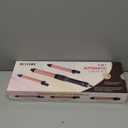 Automatic Curling Iron 1 Inch with 3-in-1 Interchangeable Barrels, Anti-Tangle Beach Waves Hair Curler, Beginner Friendly Dual Voltage Travel Curling Wand for Long Short Hair Pink, Gifts for Women Pro