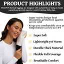 Fleece Lined Leggings for Women Buttery Soft High Waisted Tummy Control Winter Warm Legging Pants (Blue, S)