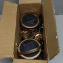 Merear Solar Watering Can Lights Outdoor with 8 Multi-Color Changing Modes, IP65 Waterproof Landscape Light Garden Decor, One Pole Two Lights Outside Decorations for Lawn, Backyard, Patio, Chrismas