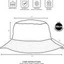 Harry Potter Bucket Hat for Kids, Boy, Girl Sun Hat Ages 4-7, Big Kids 7-14 Years 100% Cotton for Summer Teen Youth Beach Hat