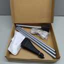 Pop-Up Artificial Christmas Tree with 100LED Lights, Collapsible Pencil Christmas Trees for Holiday Carnival Party Christmas Decorations (Green)