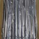 AILBTON 10Ft String Light Poles 4 Pack, Light Poles for Outside Lights, Outdoor with Fence Brackets Hanging Lights, Metal Stand Deck Patio Backyard