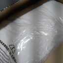 L LOVSOUL 75% Goose Down Fiber Comforter King Size, 850+ Fill Power Hotel Style Bedding Comforter, 1200TC, Fluffy Ultra Soft All Season White Duvet Insert with 8 Corner Tabs