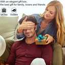 4 x Magic Dual Flame Tiger Lighter, Butane Refillable Torch Lighter Double Flame Tiger Lighter Switchable Windproof Jet & Soft Fire Cool Lighter Creative Gift for Men (Black, Without Gas)