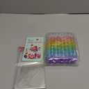 ceiba tree Valentines Day Cat Dog Puppy Cards Paw Shape Stacking Stackable Pencils Gifts Exchange for Kids Classroom School Class Classmates 24 Sets Kindergarten Preschool