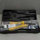 16 Ton Hydraulic Cable Lug Terminal Crimper Wire Crimping Tool with 11 Dies for Crimping Wires and Butt Connectors