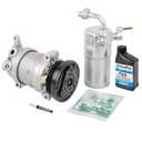 AC Compressor & A/C Repair Kit For Chevy Silverado GMC Sierra 1500 V8 1999 2000 2001 2002 Replaces Delphi HU6 