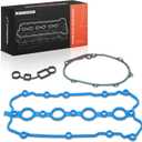 A-Premium Engine Valve Cover Gasket Set Compatible with Volkswagen, Audi Models - 2005-2013 - Jetta, Passat, Golf R, Tiguan, Eos, GTI, A3, A4 Quattro, A5, A5 Quattro, Q5, TT, L4 2.0L