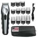 Wahl USA Lithium Ion Total Beard Trimmer for Men with 11 Guide Combs for Easy Trimming, Detailing, & Grooming  Model 9888