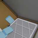 Pet Awesome Dog Potty Tray/Puppy Pee Pad Holder 25”x20” Indoor Wee Training for Small and Medium Dogs