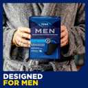 Tena Men Light Incontinence Protective Shield for Men, Bladder Control, Discrete, Light Absorbency, 58 Count