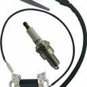 YAMAKATO GX390 Ignition Coil Assembly for Honda & Clones Predator 420cc 301cc GX270 GX340 339cc 389cc 439cc 9 11 13 15 hp Engine Generators
