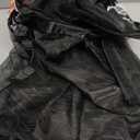 Mesh Screen with Magnetic Closure-Keeps Bugs Out Let Breeze in, Heavy Duty - Pet and Kid Friendly, Works with Front, Sliding Doors (38 x 82 Inch) (Black)