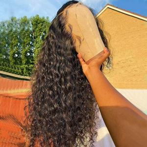 Hair Wig 13x6 Deep Wave 22in Brown