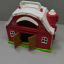 KMUYSL Toys for 1 2 3 Years Old Boys Girls, Big Red Barn Farm Animal Playset for Boys Girls, Learning Montessori Toys, Christmas Birthday Easter Gift for Baby Kids Toddlers Age 12-18 Months