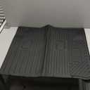 Naibeve Floor Mats for 2009-2017 Volkswagen Tiguan - All Weather Custom Fit for Volkswagen Tiguan Floor Mats Cargo Mat Backrest Mats Waterproof Interior Accessories