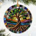 5 x Tree of Life Ornament, Christmas Ornaments, Holiday Ornament, Christmas Tree Decorations, Tree of Life Gifts, Housewarming Gifts, Gift Exchange & Gift Idea, Giftbox Included