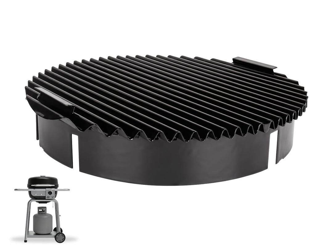 17 1/8" Porcelain Steel Cooking Grate Replacement Parts for Charbroil Bistro Pro Series Grill 25302145 25302146 25302161 25302150 Charbroil Grill Replacement Parts Cooking Grate
