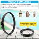 Saillong 190003 Tension Control Clamp and 39010200 Tank Clamp O Ring, Compatible with Pentair FNS Series, Clean & Clear Plus & Quad DE Series Swimming Pool and Spa Cartridge Filter