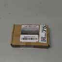 Let's Decorate 100PCS 0.63" Matte Black Upholstery Tacks, Decorative Tacks for Sofa Couch, Furniture Metal Thumb Tacks, Home DIY Decorative Nail Heads Nails (D16mm/0.63inch)