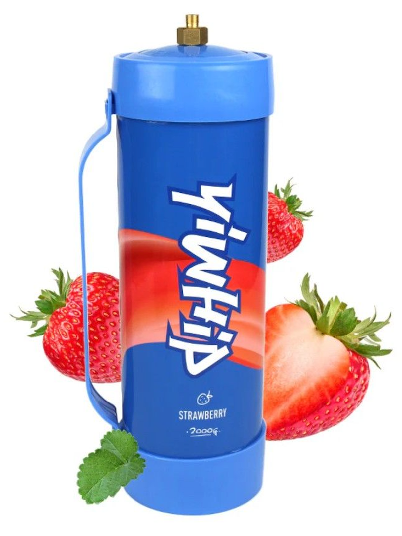 3.3L/2000g YIWHIP Strawberry Cream Whip Cream Chargers Tank