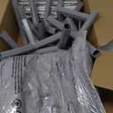 6565 Inch Stylish Hexagonal Baby Playpen, Soft Play Pen for Babies and Toddlers, Safe Anti-Fall Baby Play Yards, Indoor & Outdoor Sturdy Safety Activity Center, Fence with Breathable Mesh Gray