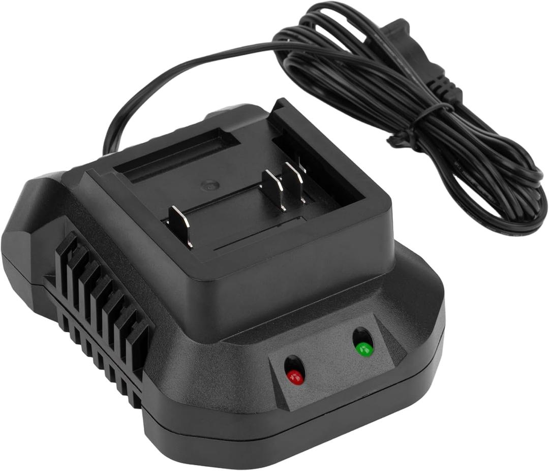 THINKWORK 18-21V Battery Rapid Charger Base, Single Port Fast Charger Compatible with 18V-21V Lithium-Ion Battery