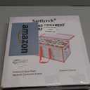 Sattiyrch Plastic Christmas Ornament Storage Box with Trays,Customizable Dividers, Dust-Proof Durable Ornament Organizer Holder,Christmas Storage Containers,Holds 128 x 3 inch Ornaments