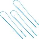 4 x 3Pcs 23In Flexible Drawstring Threader Tool Plastic Quick & Easy Drawstring Replacement Tool for Jackets, Sweatpants, Shorts Hoodies