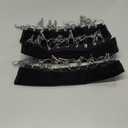 Hat Rack for Baseball Caps, 3Pack Hat Organizer, Hang Hat Hanger for Closet, Hat Storage Clips Holder for Ball Cap Winter Beanie & Accessories, Not Including Hangers & Hats (3PC Black)