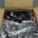 200ft(100*2) Outdoor G40 LED Globe String Lights Dimmable Waterproof Shatterproof Light Strings with 103 Bulbs Connectable Commercial Hanging Lights for Christmas Patio House Backyard Balcony Party (200FT-Warm White, Black)