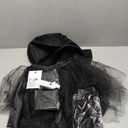 Halloween Witch Costume Women Set Black Tutu Skirt with Witch Hat Necklace Golves Stocks for Adult Halloween Cosplay Party, STD, S