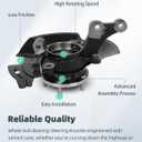 SCITOO 698-464;698-465 Front Steering Knuckle Assembly Left&Right Fit for 2011-2013 for Hyundai Sonata 2PC